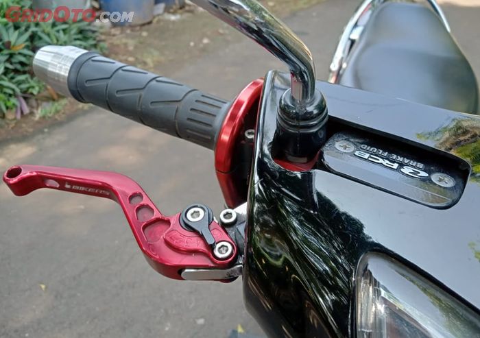 Master rem Honda Karisma X 125 pakai RCB S1 dan handel rem Bikers