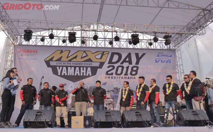 Dua kubu rider dipertemukan di panggung MAXI Day 2018