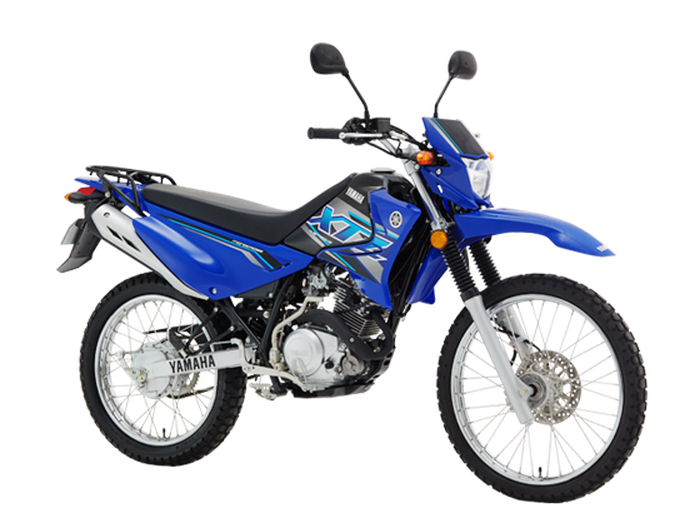 Sosok Yamaha XTZ125 warna biru