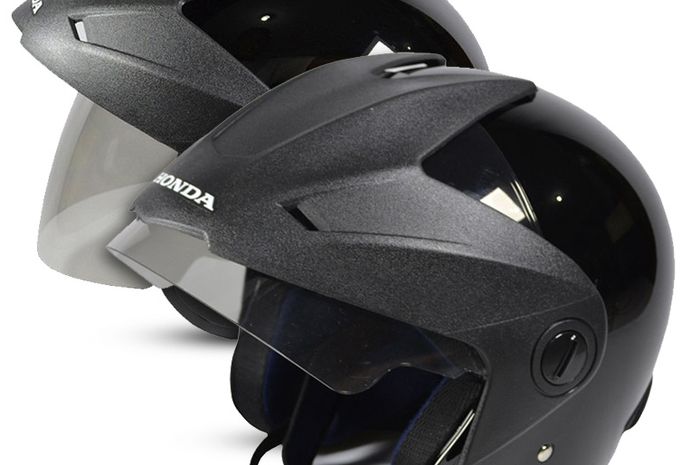 Helm TRX-3 yang biasanya menjadi helm bawaan motor bebeb dan matik Honda