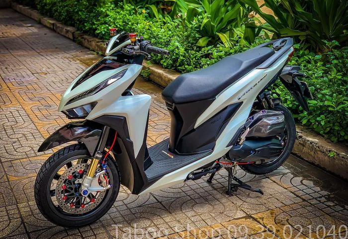 Modifikasi Honda Vario 150 berkaki Ducati