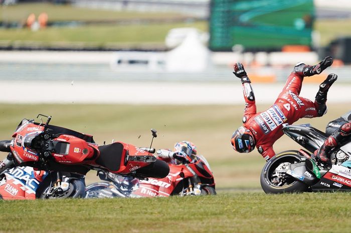 Danilo Petrucci berharap dirinya bisa segera pulih usai mengalami kecelakaan di lap pertama MotoGP Australia 2019
