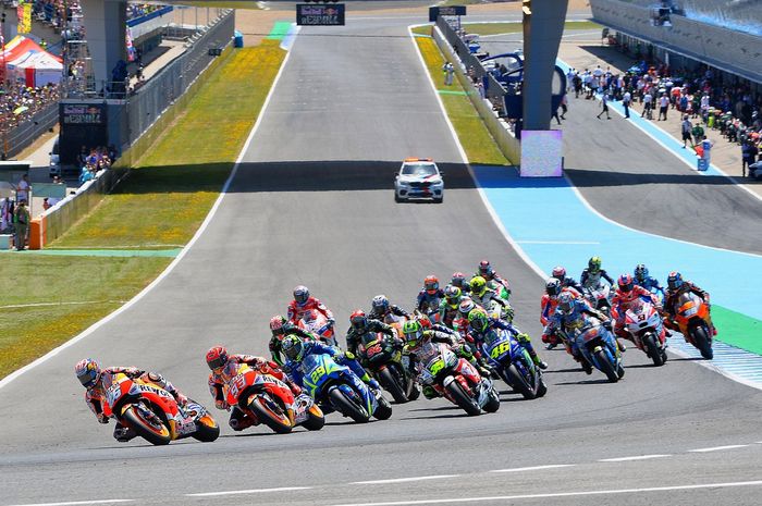 MotoGP Spanyol di sirkuit Jerez menjadi tantangan bagi para pembalap untu menghadapi rider tuan rumah