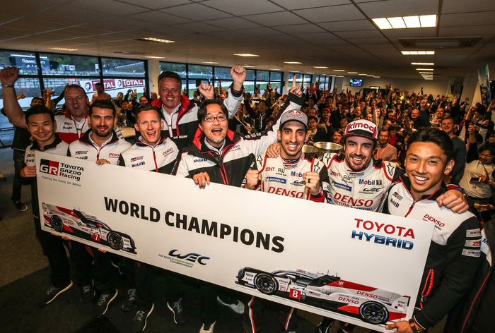 Tim Toyota Gazoo Racing juara di balap ketahanan musim 2018-2019