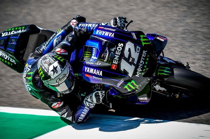 Waspadalah, Maverick Vinales biar kata start di posisi 7 yakin bisa menang di MotoGP Italia 2019