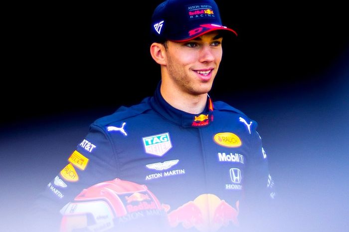  Pembalap Red Bull, Pierre Gasly, berharap bisa tampil lebih baik pada balapan F1 Bahrain (31/03/2019)