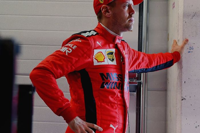 Jelang seri perdana F1 2020 di Austria, Sebastian Vettel minta Ferrari untuk realistis karena performa mobil SF1000 belum ada peningkatan