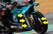 Unik! Yamaha dan Honda Pakai Lakban Untuk Jaga Suhu Part Motor Melawan Dinginnya Le Mans di MotoGP Prancis 2020