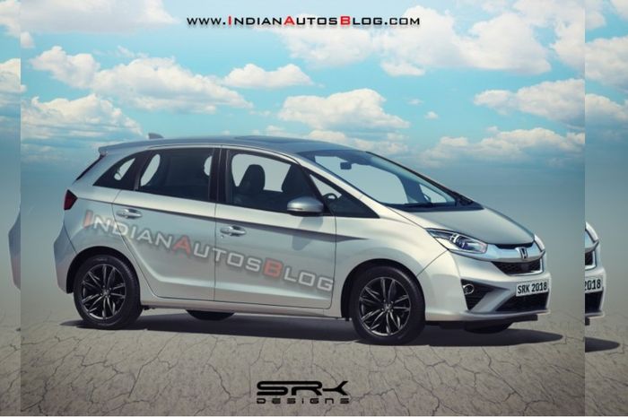 Renderan sosok Honda Jazz generasi baru