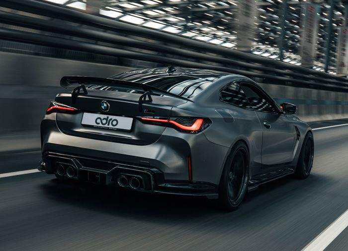 Tampilan belakang modifikasi BMW M3 dan M4 baru dirombak lebih agresif