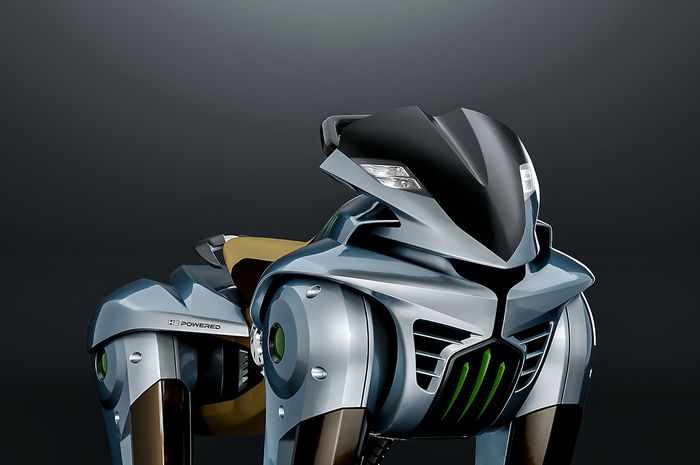 Kawasaki rilis kendaraan konsep berkaki empat siap untuk off-road