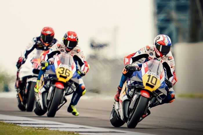 Luca Marini apes di MotoGP Inggris 2024