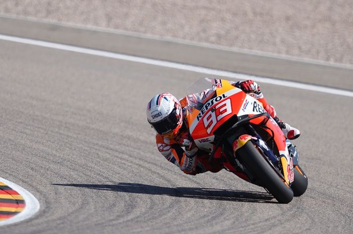 Marc Marquez pakai fairing baru di FP1 MotoGP Jerman 2021