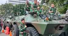 Pameran Alutsista HUT TNI Ke-77 di Jakarta, Ada Panser Berumur Lebih Dari 50 Tahun