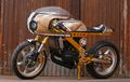 Honda NSR150R Sasis Ditebas, Fairing Ganti Klasik, Jadi Cafe Racer