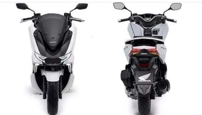 Olah digital Honda PCX Facelift 2019