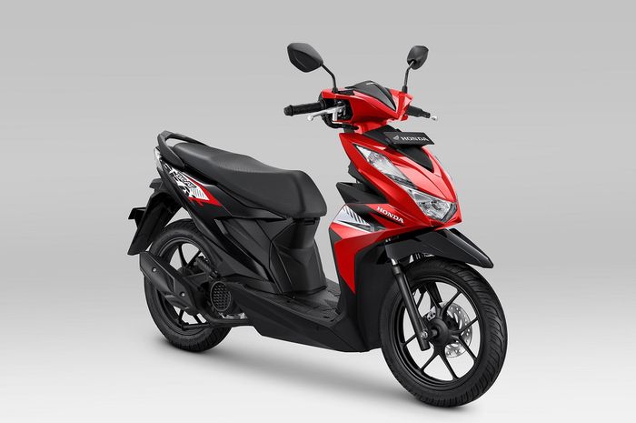 New Honda BeAT CBS Funk Red Black