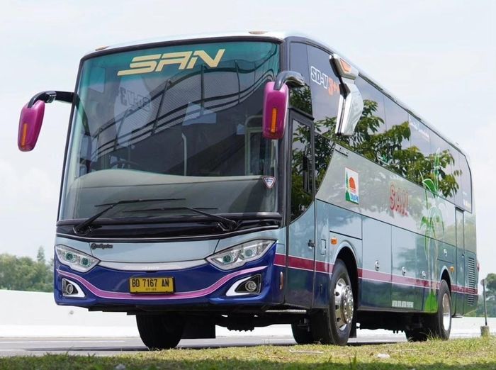 Ilustrasi. Bus PO SAN