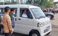 Presiden Jokowi Test Drive Mobil Listrik Mungil Mitsubishi Minicab-MiEV di GIIAS