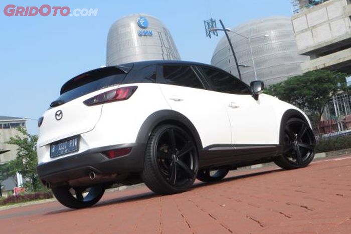 CX-3 GT fandy, tampak belakang