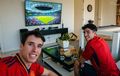 Kakak Adik Kompak, Alex Marquez dan Marc Marquez Nonton Piala Dunia 2022