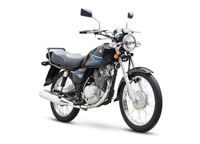 Suzuki GS150, sport naked bergaya retro mirip Yamaha RX-King. Harganya semurah ini.