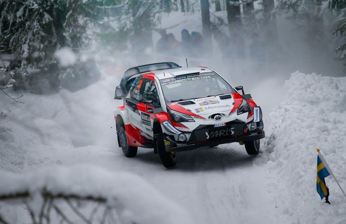 Esapekka Lappi sementara jadi pereli Toyota Tercepat