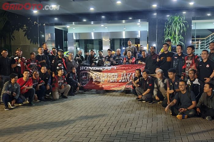 Komunitas Honda ADV Indonesia chapter Jakarta.