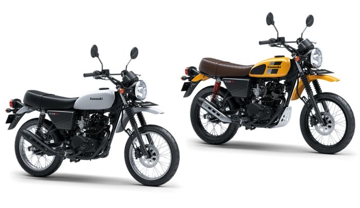 Kawasaki W175TR standar dan W175TR SE