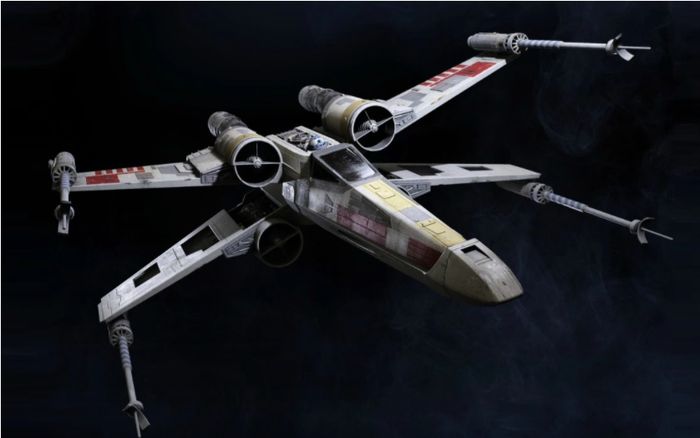 X wing di film Star Wars