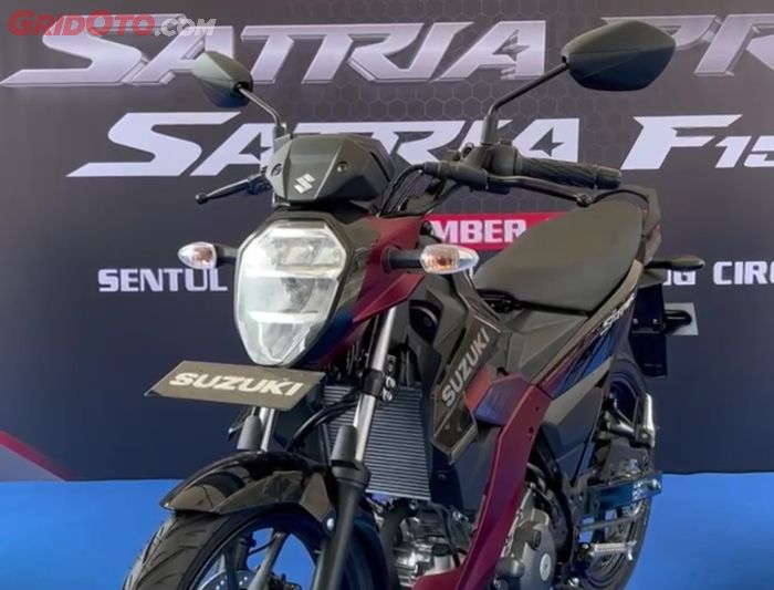 Suzuki Satria Pro pakai desain lampu lebih lebar