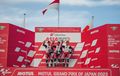 Bikin Bangga, Pembalap Astra Honda Ukir Sejarah, Indonesia Raya Berkumandang Dua Kali di ATC Motegi