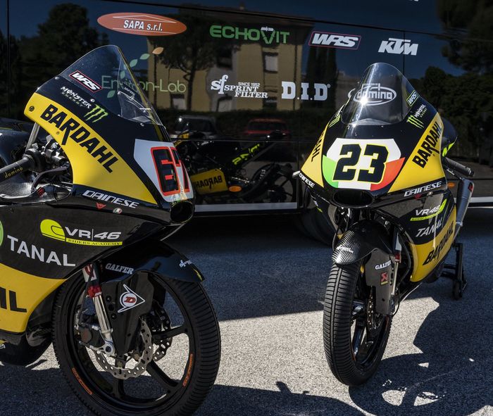 Bardahl VR46 Riders Academy Team balapan sebagai wild card di gelaran MotoGP San Marino 2021