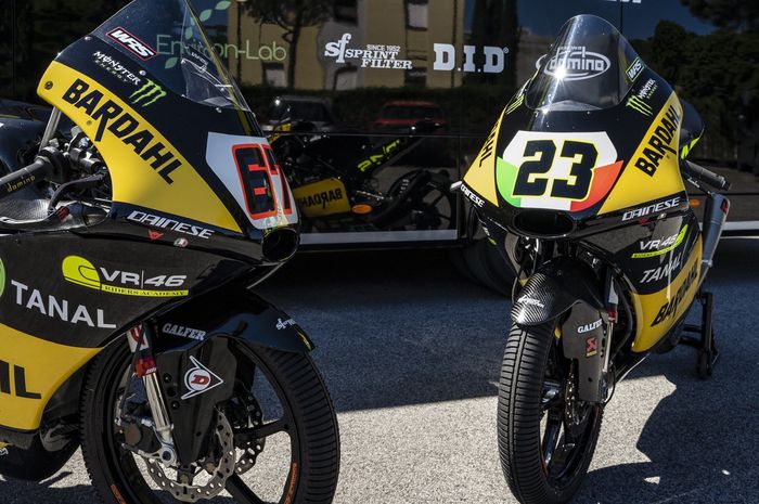 Bardahl VR46 Riders Academy Team balapan sebagai wild card di gelaran MotoGP Italia 2021