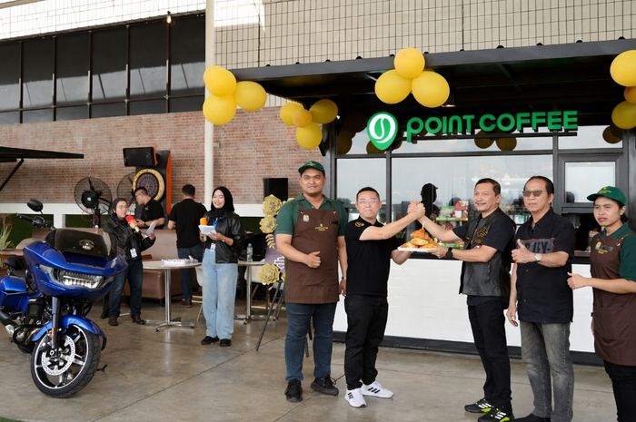 Point Coffee Gedhe buat nongkrong anak Harley Davidson