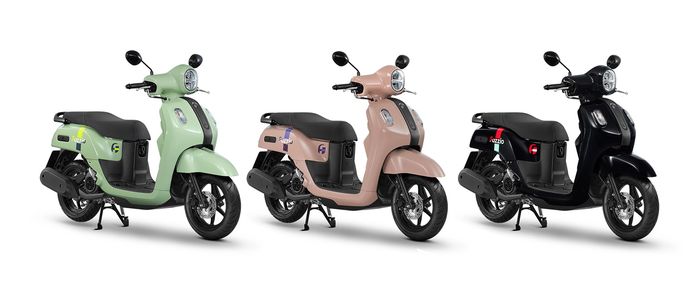 Pilihan warna Fazzio standar Thailand