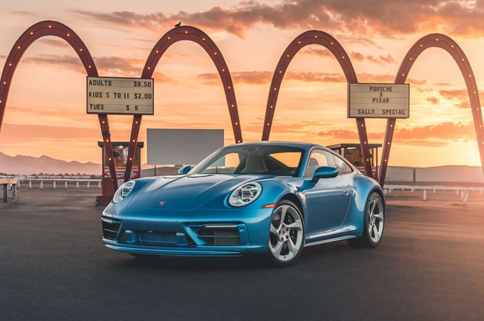 Porsche 911 Sally Special merupakan mobil baru Porsche yang digarap kolaboratif dengan Pixar.