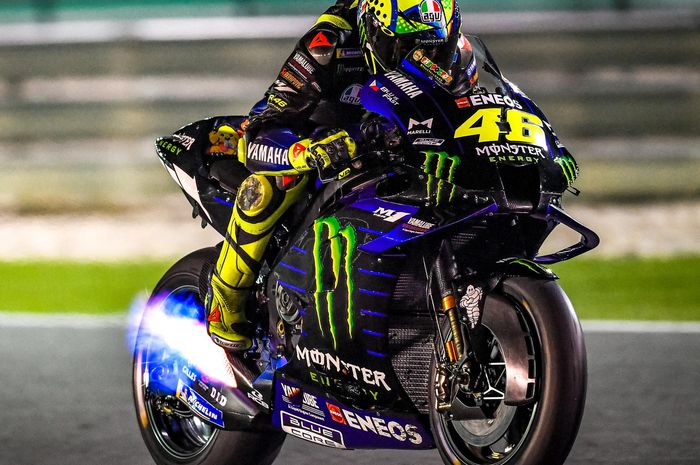 Tercecer di hari kedua tes MotoGP Qatar 2020, Valentino Rossi mengaku sedang fokus mencari setelan terbaik untuk motor YZR-M1