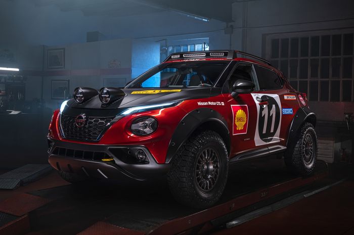 Tampilan gahar Nissan Juke Hybrid Rally Tribute