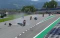 Video Kecelakaan Hebat Moto2 Austria, Hafizh Syahrin Terbang, Andi Gilang Tak Bisa Mengelak