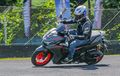 Test Ride Yamaha Aerox Alpha di Sirkuit Balap, Ternyata Seenak Ini