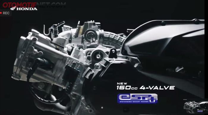 Mesin eSP+ milik All  New Honda PCX pakai 4 katup
