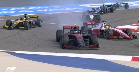 Hasil Lomba Race 2 F2 Bahrain 2020: Hampir Tabrakan! Mick Schumacher Vs Callum Ilott