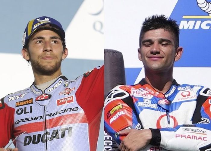 Masa Depan Terjamin, Bos Ducati Sebut Enea Bastianini dan Jorge Martin Dapat Perlakuan Sama di MotoGP 2023