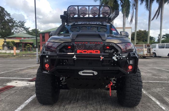 Lampu depan Ford Ranger mengadopsi headlamp Ford Mustang