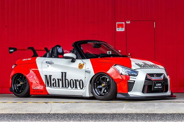 Daihatsu Copen diubah jadi baby GT-R