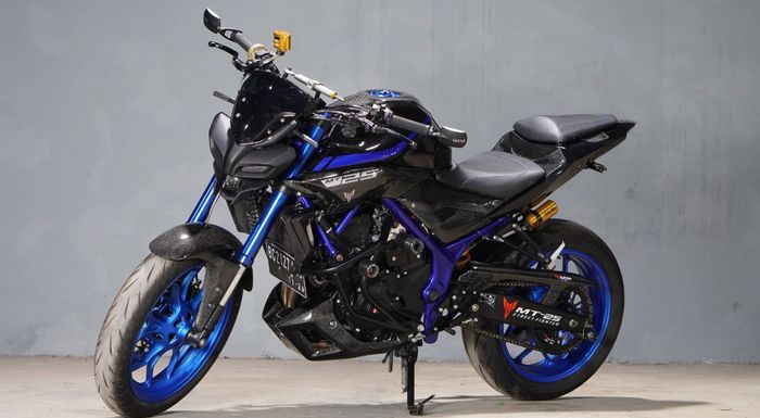 Yamaha MT-25 Makin Garang Bermuka MT-15, Part Hedon di Sana-Sini