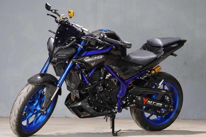 Yamaha MT-25 Makin Garang Bermuka MT-15, Part Hedon di Sana-Sini