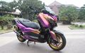 Modifikasi Yamaha XMAX Berbodi Gradasi Pamer Tongrkrongan Sporty