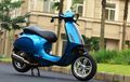 Vespa Sprint 150 Mesin Buncit 200 cc, Warna Biru Mentereng, Pelek Jarang